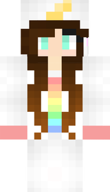 Brunette unicorn