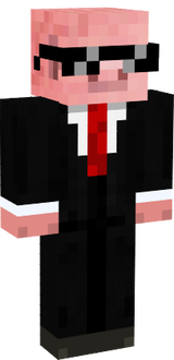 minecraft skin pig