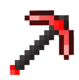diamond red pickaxe