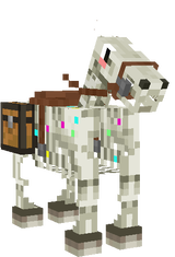 Cute skeleton horse