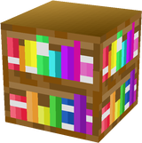 Rainbow Bookshelf