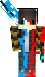 hacker red and blue