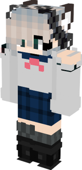 skin de Danyela husky hd nico en la escuela