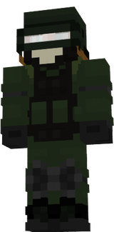 Riot policeman