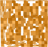 Orange leaves