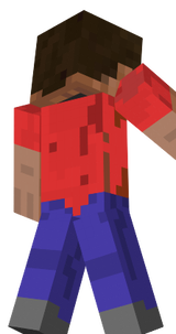 steve red shirt