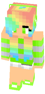Rainbow girl