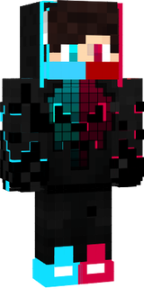 red and blue