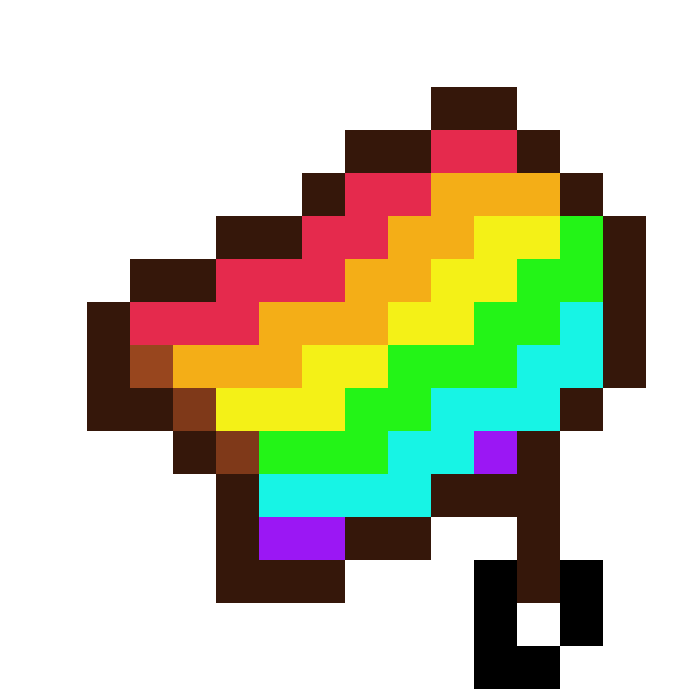 Preview of texture: RAINBOW SADDLE