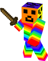 rainbow man