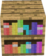 Pastel Bookshelf
