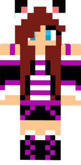 girl cat skin