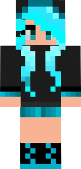 Skin Chica Blue