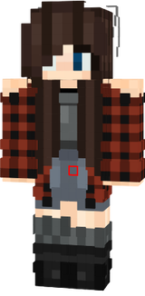 Wolf girl with brown hair