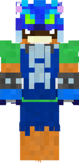 leon lobo azul