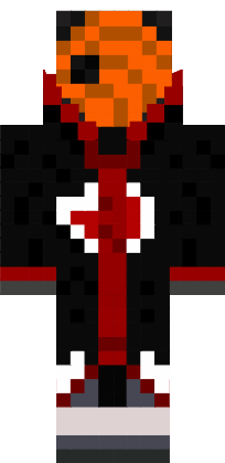 Preview of texture: Akatsuki Tobi Minecraft skin