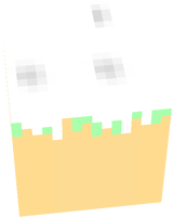 cute grass snowy