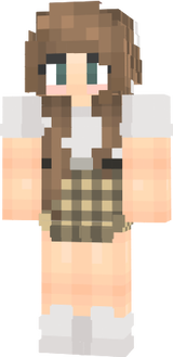 Ella Plaid Yellow Skirt