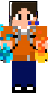 Fire cool Gamer Boy