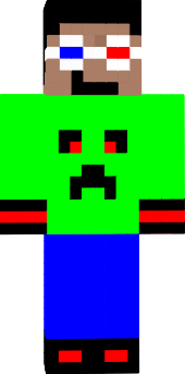 Preview of texture: 3D CREEPER