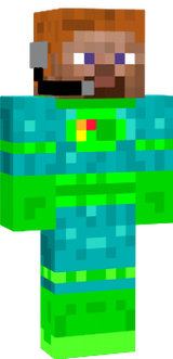 teal spaceman