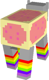 rainbow cow
