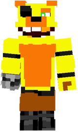 (Roxy the golden fox )(five night at oof bears)(oc）