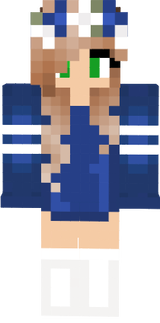 Blue flower