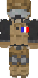 militaire skin mc