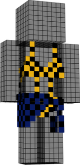 A set of yellow, black and blue polka-dot cut-out bikini with beach towel.