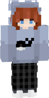 my oc mc Blue
