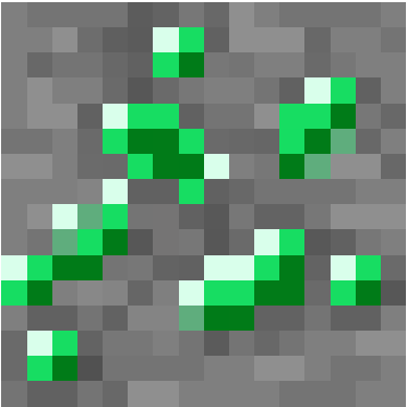 Preview of texture: Emerald ore