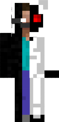 Preview of texture: fusão das 4 lendas do minecraft null herobrine lick entity 303 troll skin