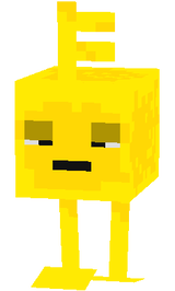Minecraft Dungeons Key Golem Texture (sleeping)