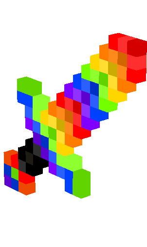 Preview of texture: Rainbow Sword
