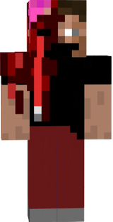 weird dying herobrine maybe steve looking guy 