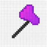 pink diamond axe
