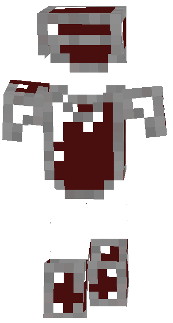 Preview of texture: Red/Grey Diamond Armor Set