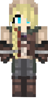 Brianna the Wandering Warrior - winter cloak