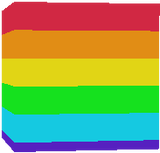 rainbow leaves 
