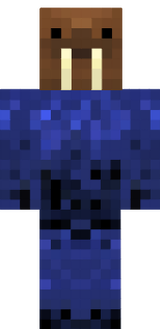 cookie monster/walrus head