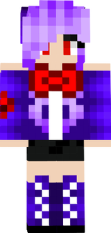 Fnaf Bonnie Girl with a bite