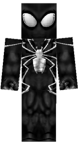 black spiderman