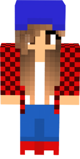 Girl in a flannel