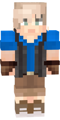 Preview of texture: MCPE Blue Scout