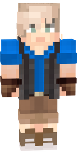 MCPE Blue Scout