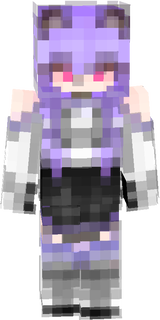 Purple Maid Cat Girl uwu 64x64