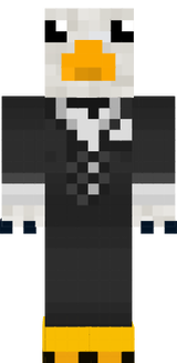 Colorful swan tux