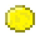 fragmento de cristal amarelo