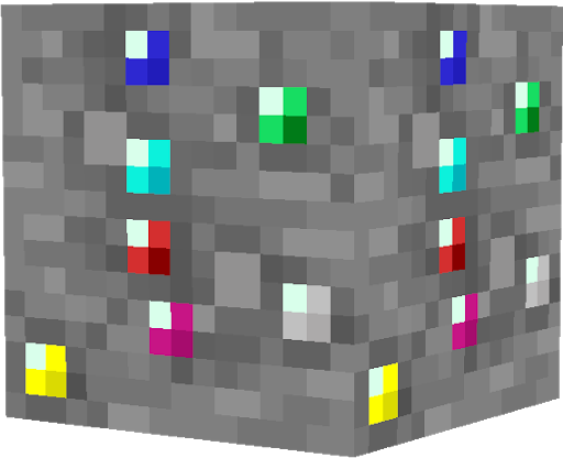 Preview of texture: Chaos Emerald Ore